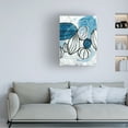 thumbnail image 3 of June Erica Vess 'Blue Lanterns II' Canvas Art, 3 of 3