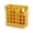Yellow, variant on Pedty 1X Punching-Free Self-Adhesive Kitchen Drain Basket Breathable Chopsticks Cage,Utensils Chopsticks Basket for Washing Drying Or Storing Dishwasher Basket for Small Items