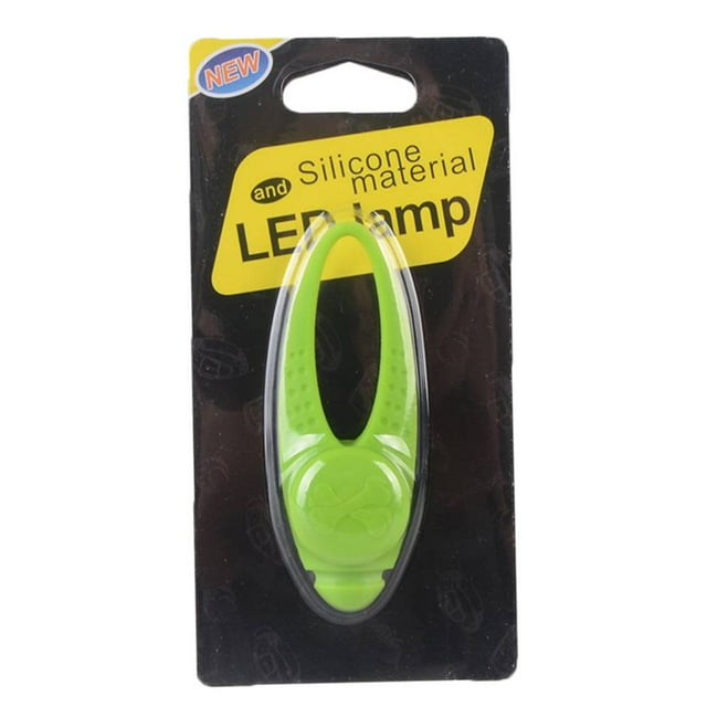 Pet Dog Cat Collar Super Bright LED Light Tags Clip on Collar Night Luminous Silicone Tag