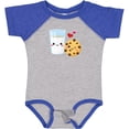 thumbnail image 3 of Inktastic Milk and Cookies Boys or Girls Baby Bodysuit, 3 of 5