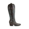 thumbnail image 2 of DREAM PAIRS Womens Knee High Boots Cowboy Cowgirl Pull On Embroidered Western Boots, 2 of 8