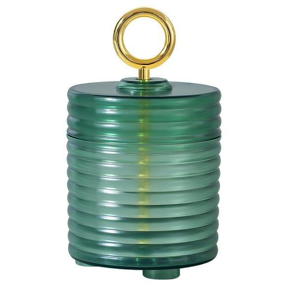 Yuarrent Limpiador facial Espuma Manual de cara Espuma Gel de ducha portátil Champú Espuma Botella de espuma con anillo Mango chapado en oro para Accesorios de baño Verde Yuarrent HA027129-01