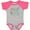 Baseball Heather and Hot Pink, variant on Inktastic Lacrosse Player Like Daddy Boys or Girls Baby Bodysuit