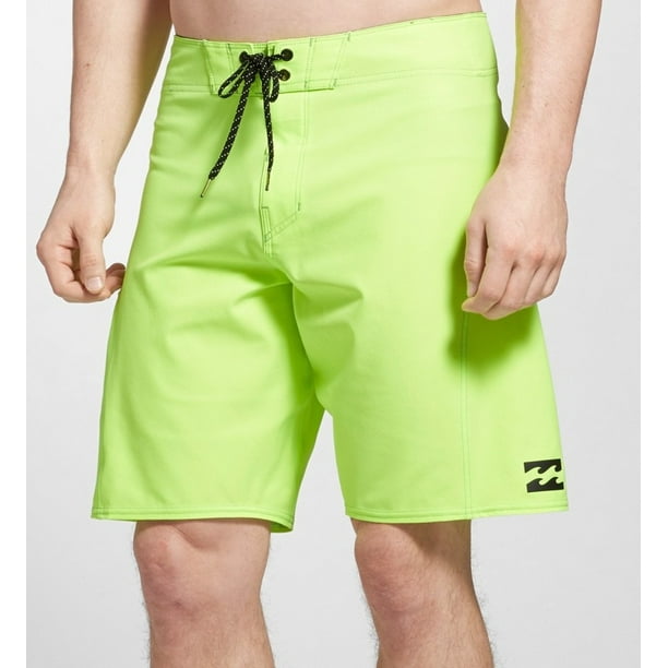 Billabong Billabong NEW Neon Green Mens Size 29 Drawstring Pocket