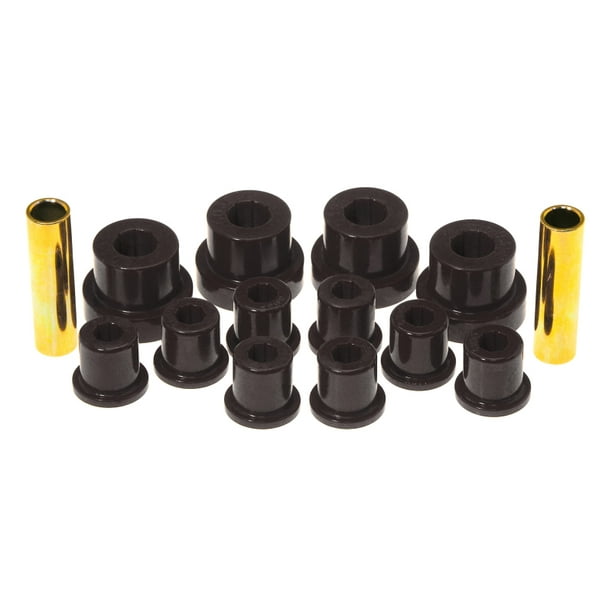 Prothane 7686 Jeep CJ5/CJ7 Front Spring & Shackle Bushings Black