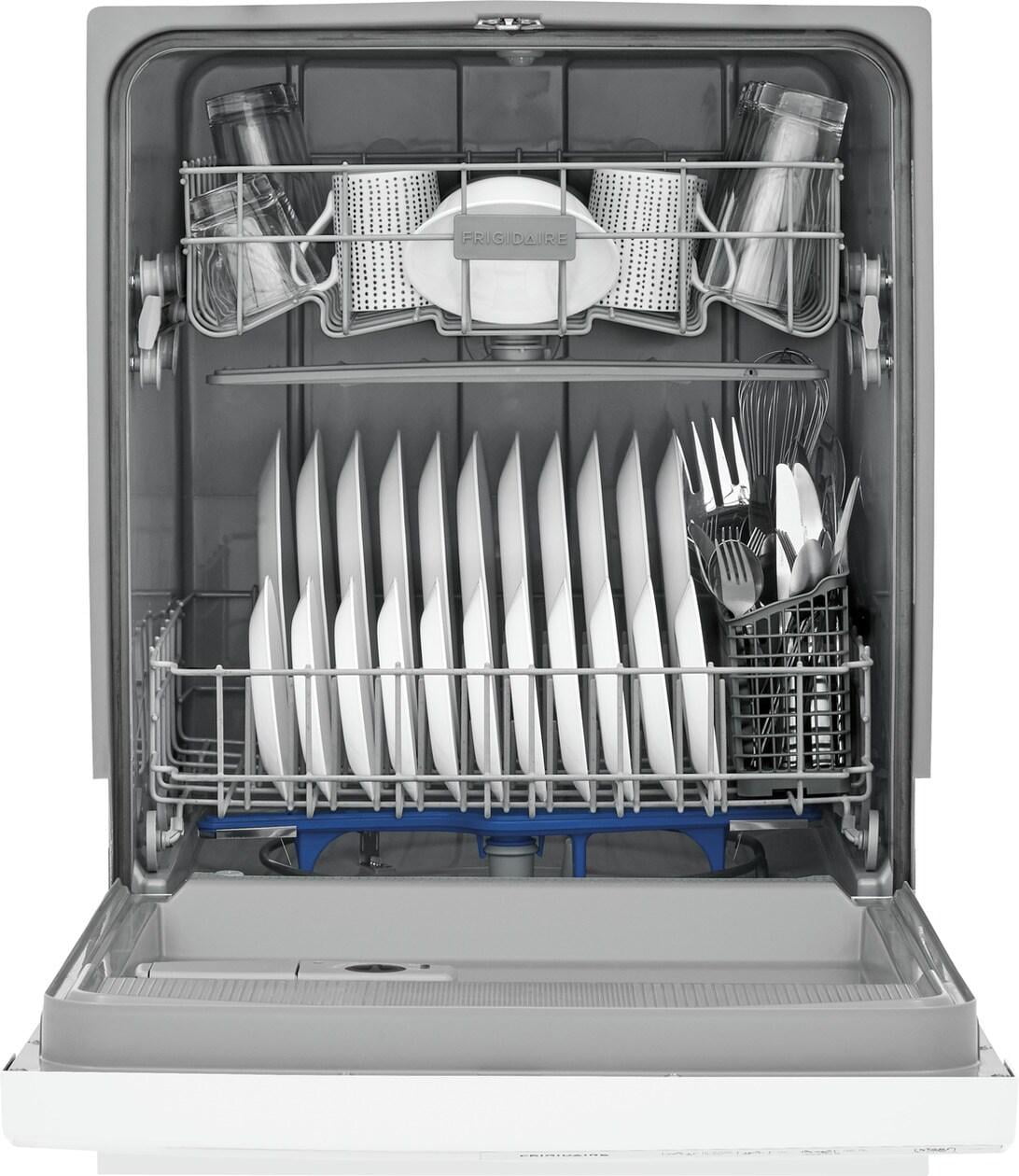 Frigidaire FFCD2413UW 24" Built-In Dishwasher, Front Control, White