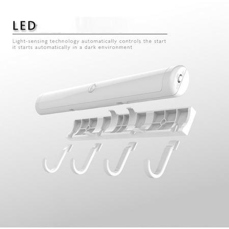 

Auto Motion Sensor Light Intelligent Portable Infrared Induction Lamp Night Hook