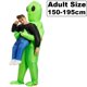 thumbnail image 1 of Kids Adult ET Alien Inflatable Costume Anime Suits Dress Mascot Halloween Party Cosplay Costumes for Man Woman Boys Girls heqiyong LED, 1 of 2