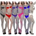 thumbnail image 2 of Women Lingerie Underwear Bodystocking Gift Sexy Fishnet Body Bodysuit Babydoll, 2 of 5