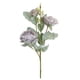 thumbnail image 2 of Flor Artificial de Rosa Occidental, Decoración de Boda de Peonía, Macarrón de Peonía Púrpura, 2 of 2