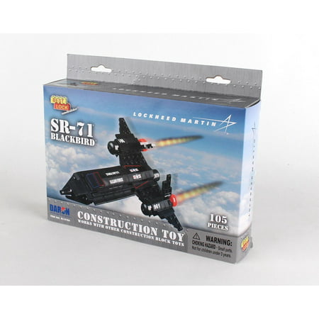 Best Lock: Sr-71 Blackbird 101 Piece Construction Toy: Lockheed Martin (Best Lock Construction Toys Military)