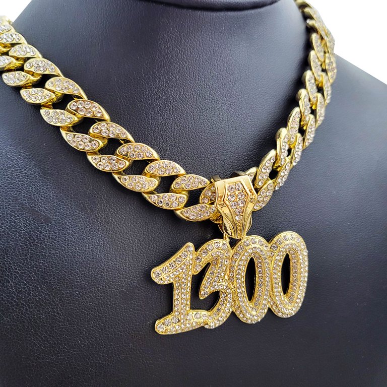 Gold Plated 1300 Pendant & 15mm 20 display picture 3