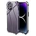 thumbnail image 2 of ( 6.1 inch ) Designed for iPhone 14 Pro Crystal Clear Slim Protective Shock Absorption Technology Bumper Soft Thermoplastic Polyurethanes Cover Case for iPhone 14 Pro, 2 of 4