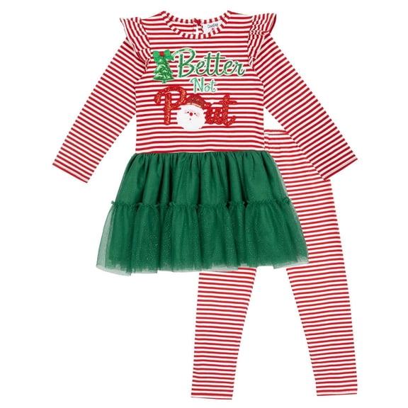 Counting Daisies Toddler Girls Holiday Tutu Set
