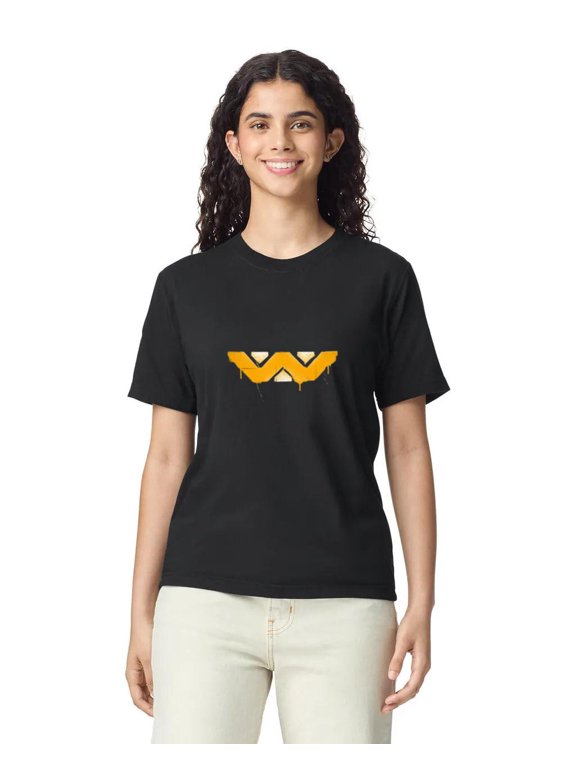 WYC Stencil Weyland Yutani Corp Alien Tee Comfort Colors Soft Garment Building Better Worlds Logo SciFi Evil up to 4XL