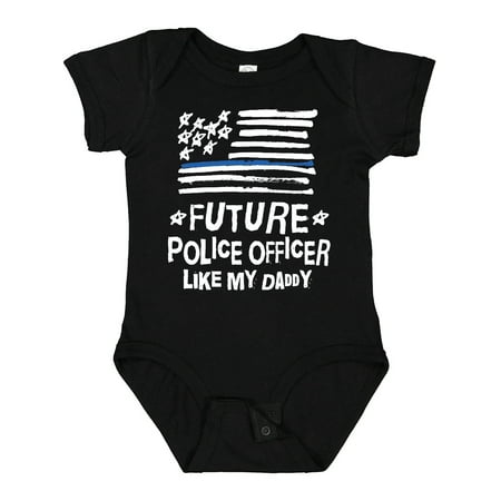 

Inktastic Future Police Officer Like Daddy Gift Baby Boy or Baby Girl Bodysuit