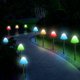 thumbnail image 4 of Luz solar para exteriores, luz solar para caminos con forma de hongo LED Rojo Verde, 4 of 5