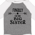 thumbnail image 4 of Inktastic Finally I'm the Big Sister Girls Long Sleeve Baby Bodysuit, 4 of 5
