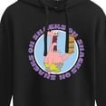 thumbnail image 3 of SpongeBob SquarePants - Patrick Snacks On Snacks - Juniors Cropped Pullover Hoodie, 3 of 6