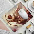 thumbnail image 2 of Cupid Square Non-Slip Rubber Bottom Printed Desk Mat Mouse Mat Gaming Mousepad Desk Pad - 8.3x9.8 Inch, Suitable for Office and Gaming, 2 of 6