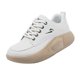thumbnail image 4 of Zapatillas de deporte informales de suela gruesa para mujer, cómodas, antideslizantes, impermeables, con cordones, zapatos deportivos para senderismo, Beige Salvador zapatillas casuales, 4 of 10