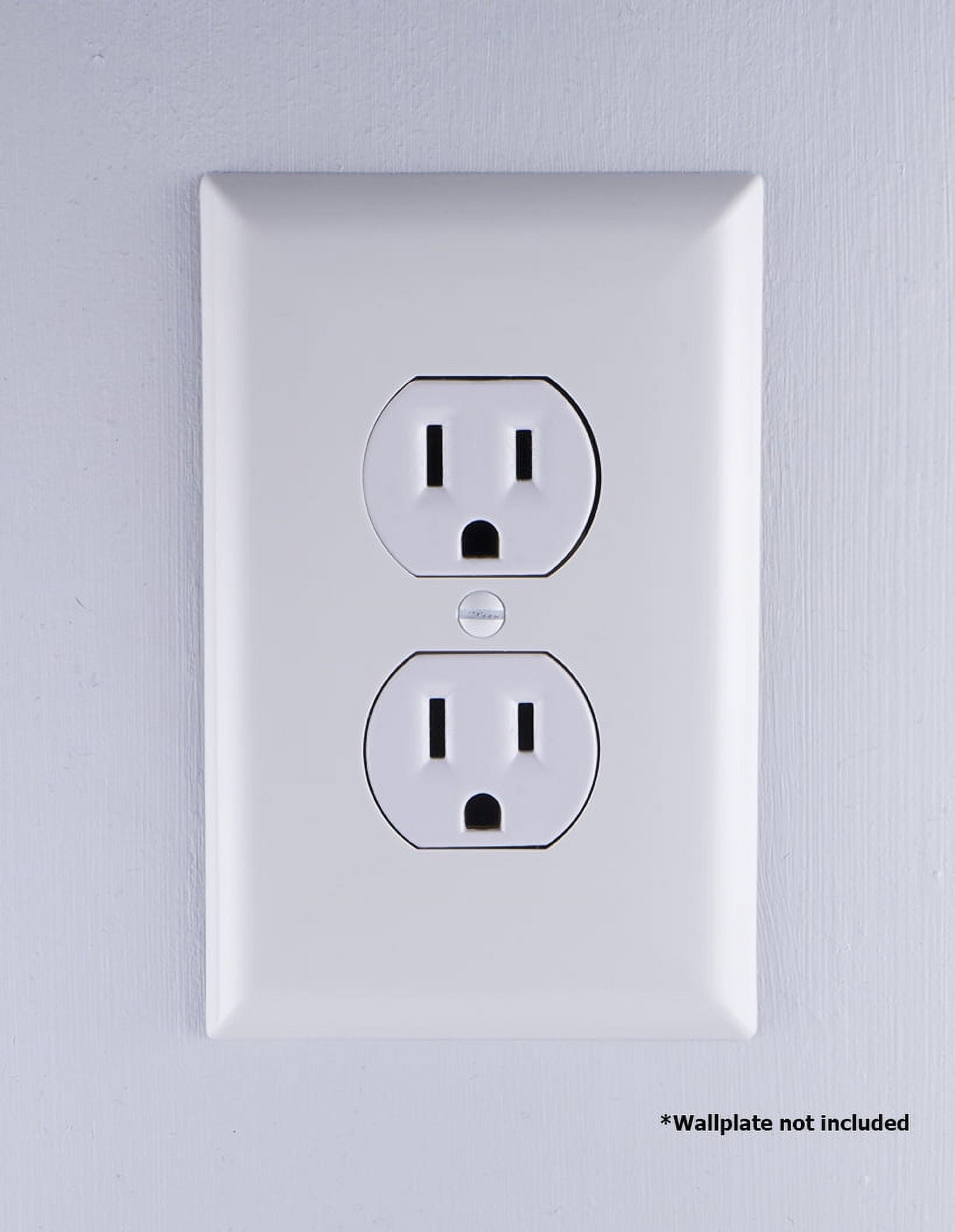 GE Heavy-Duty Grounding Duplex Receptacle Outlet, 15A, 42157