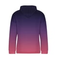 thumbnail image 4 of Hoodies For Women Trendy Oversized Tie Dye Gradient Sweatshirts Baggy Drawstring Pullover Fall Casual Tops With Pocket, 4 of 4