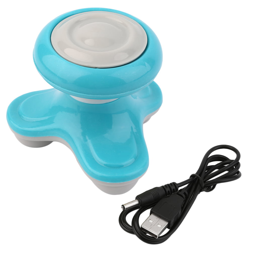 Mini Electric Handled Wave Vibrating Massager USB Battery Full Body MassageXD 