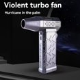 Handheld Turbo Jet Fan 130000RPM Violent Fan Brushless Motor Powerful