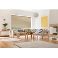 thumbnail image 4 of Lumi Cordless Natural Fabric Roller Shades Light Filtering (4 Colors) 36 W x 72 H Inches - Beige, 4 of 6