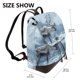 thumbnail image 2 of Disketp Winter Reindeer In Snowy Mountains Mochila de Cuero para Mujer, Bolso de Espalda Antirrobo con Estilo para Viaje, Trabajo y Uso Diario, 2 of 4