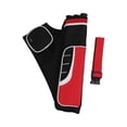 thumbnail image 3 of M Buder Bow and Arrow Pot Multidirectional Storage Portable Archery Arrow Holder Bag for Hunting, Compound Recurve Bows, Includes Belt, Red, 18.1 inches / 46 cm, 3 of 9