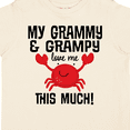 thumbnail image 4 of Inktastic My Grammy and Grampy Love Me Boys or Girls Toddler T-Shirt, 4 of 5