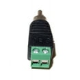thumbnail image 3 of Evertech 5 Pieces Phono RCA Male Plug to AV, UTP COAX Cat5 Cat6 Cable to AV RCA Male CCTV Camera Screw Terminal Audio Video Balun Connector, 3 of 4