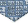 thumbnail image 4 of Addison Rugs Chantille Indoor/Outdoor Transitional Diamonds Denim Washable Rectangle Rug, 5' x 7'6", 4 of 6