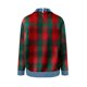 thumbnail image 4 of RKSTN Women's Plaid Print Sweatshirts Oversized Lapel Denim Patchwork Stitching Pullover Top Womens Casual Plus Size Turndown Collared Loose Long Sleeve T Shirts Trendy Retro Streetwear Sweatshirt, 4 of 5