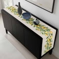 thumbnail image 5 of Yellow Lemon Table Runner 72 Inches Long, Spring Botanical Leaves Fruit Farmhouse Kitchen Coffee Dining Table Decoration for Home Party Birthday Wedding Home Decor 13x72 Inches, 5 of 8