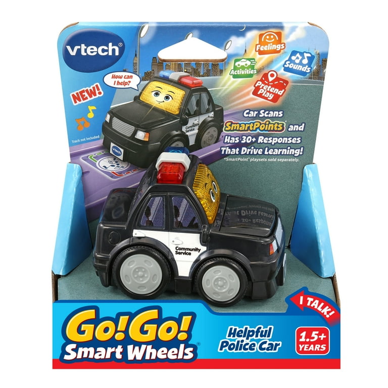 VTech Go Go Smart Wheels Helpful Police Car Play Vehicles Baby and Toddler Toys Walmart