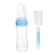 thumbnail image 5 of Botella de cuchara exprimible,Botella de cuchara exprimible con alimentador de alimentos para bebés de 120 ml,Cuchara de alimentación para bebés Botella de suplemento alimenticio,Botella Azul, 5 of 9