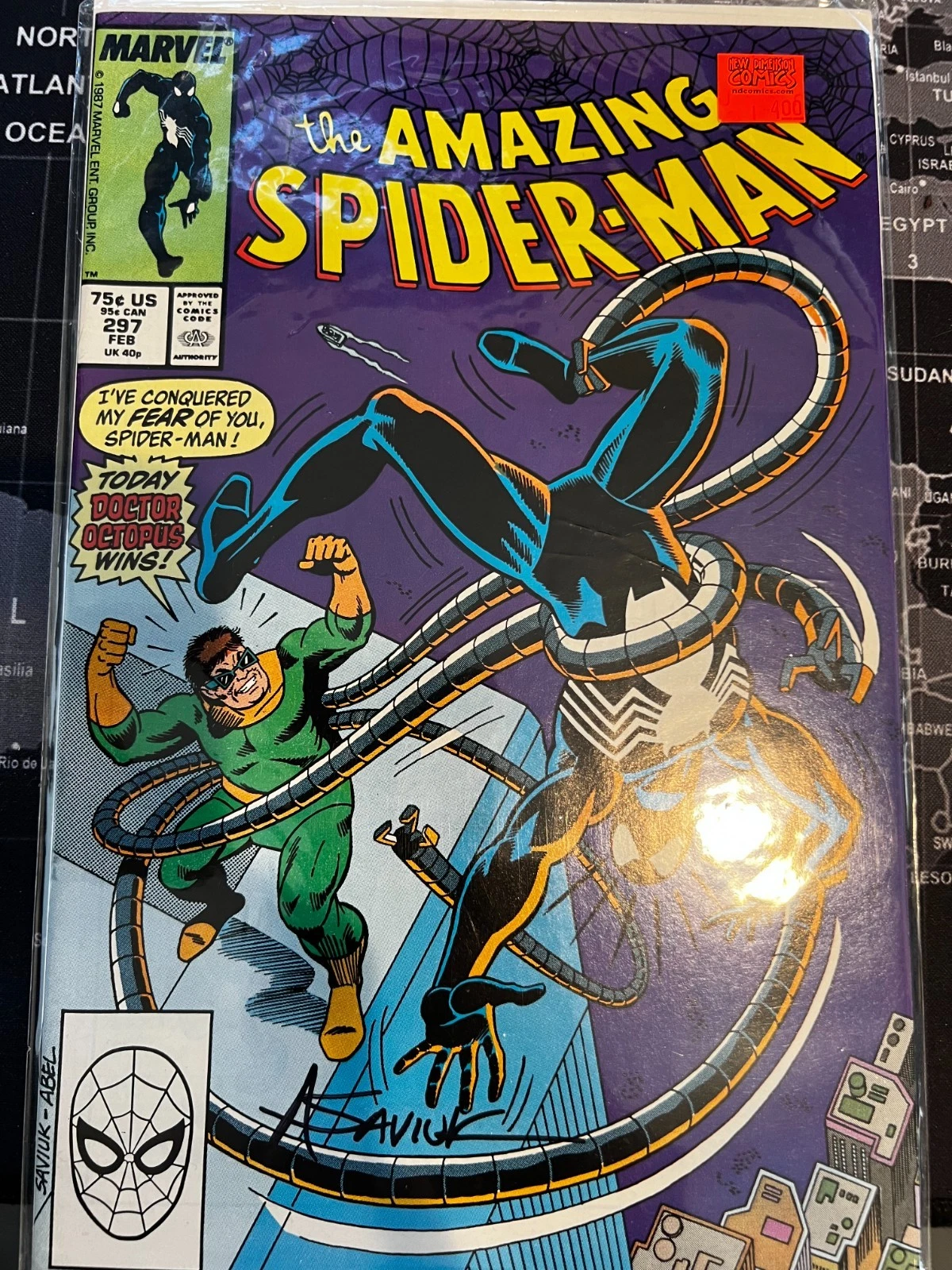 Amazing Spider-Man #297 Signed Alex Saviuk