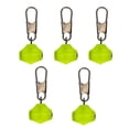 thumbnail image 1 of koolsoo 5Pcs High Strength Sinker Sliders Sinker Weights Connector ing Barrel Swivel 2.7cmx1cmx0.5cm, 1 of 8