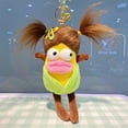 thumbnail image 2 of LACKUST Funny Vegetable Toy Keychain,Clearance Keychains Rings for Keys for Men Women for Car,Ugly Cute Design, Backpack Hanger,B, 2 of 4