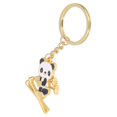 thumbnail image 4 of Llavero De Esquí, Llaveros Decorativos De Esquí, Aleación De Recuerdos De Competición Para Llaves Para Uso Diario ANGGREK X‑1280 Esquí Panda Oro, 4 of 8