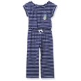 thumbnail image 1 of Nautica Girls' Long Leg Jumpsuit, Naval, 2T, 1 of 2