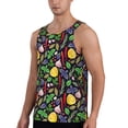 thumbnail image 2 of KLL Herbs And Spices Print Men's Muscle Gym Workout Stringer Tank Tops Bodybuilding Fitness T-Shirts Tank Tops Men-Medium, 2 of 7