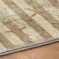 thumbnail image 5 of Addison Rugs Dream Shag Premium Machine Washable Transitional Starfish Tan Rectangle Rug, 3' x 5', 5 of 8