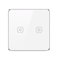 thumbnail image 2 of Tuya ZigBee Light Smart Switch Home Office Control táctil inalámbrico Interruptor de lámpara WiFi Panel de control inteligente, Blanco, 2 unidades Speravity EL001893-02B, 2 of 2