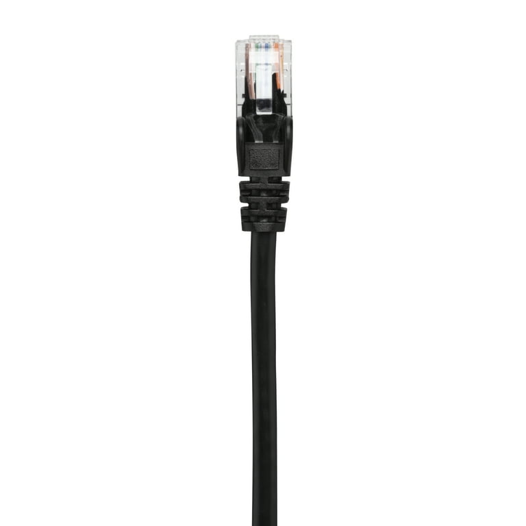 Onn Ethernet Cat6 Networking Cable Snagless, 7 Feet to 75