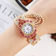 thumbnail image 4 of New Trendy Fashion Women's Diamond-encrusted Digital Quartz Women's Bracelet Watch, 4 of 9