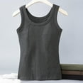 thumbnail image 4 of MHFRRA Tank with Built in Bra Camisoles Adjustable Spaghetti Strap Tanks Tops Basic Laye XXL, 4 of 6